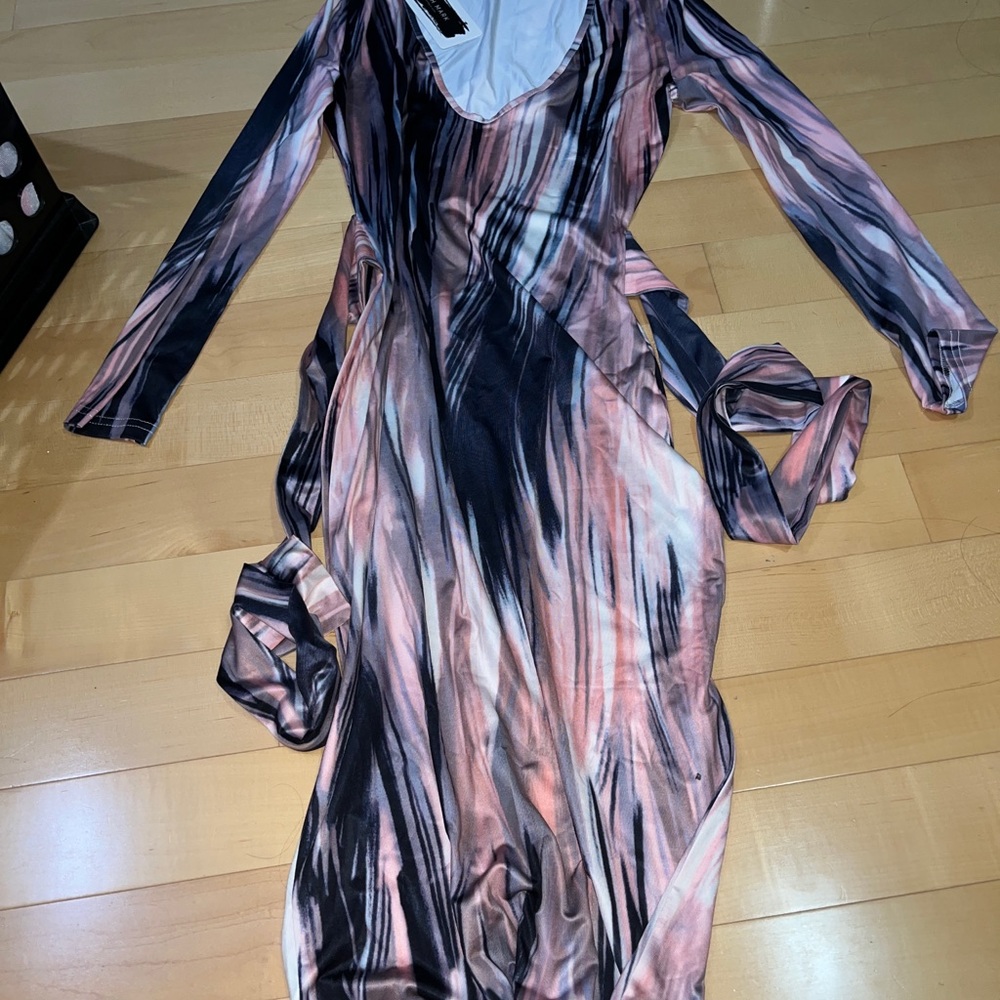 Maxi dress body con
